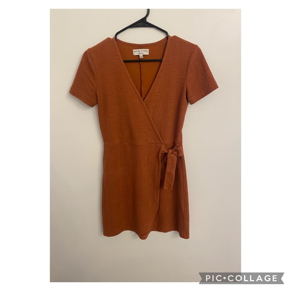 Madewell Texture & Thread Wrap Dress